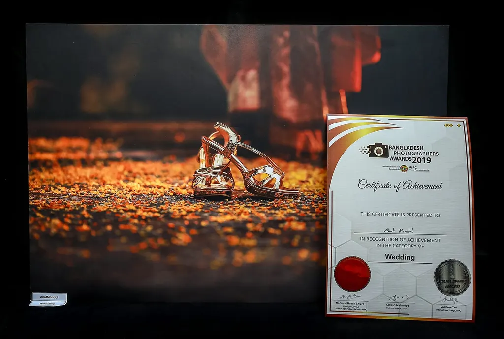 Silver Award for Wedding Photography